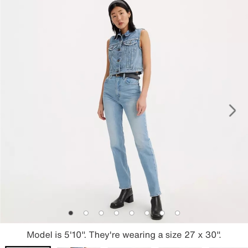NWT Levi’s 70’s High Slim Straight Women’s Jeans